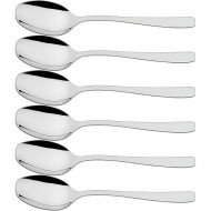 Jogo 6 Colheres Mesa Cosmos Aço Inox Tramontina